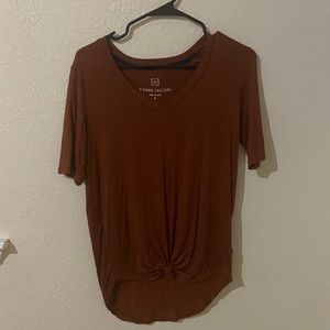 📦 Soft Terracotta Brown Tee